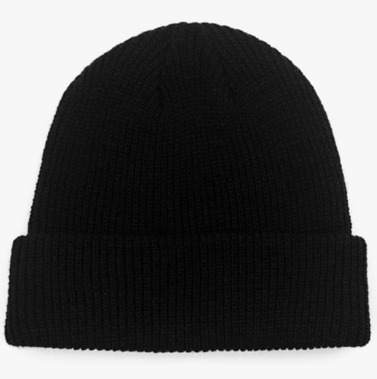 The Maxwell - Black Wool Beanie - AGEMBRAND®