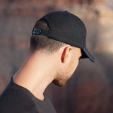 "Marcus" Black Snapback Trucker Hat - AGEMBRAND®