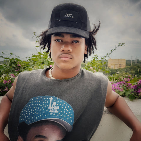 The Arydn -  Snapback Suede Mesh AGB X DSPLACE - AGEMBRAND® 