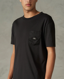 THE Chaos Pocket Tee Jet Black