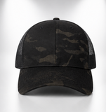 "The Fiona" Quick Dry Mesh Curved Snapback Camo Baseball Cap - AGEMBRAND® 