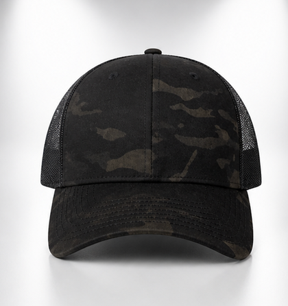 "The Fiona" Quick Dry Mesh Curved Snapback Camo Baseball Cap - AGEMBRAND® 