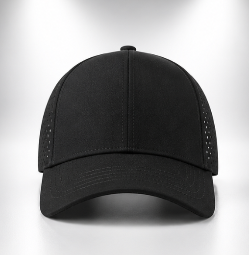 "The Caleb" Quick Dry Mesh Curved Snapback Baseball Cap - AGEMBRAND® 