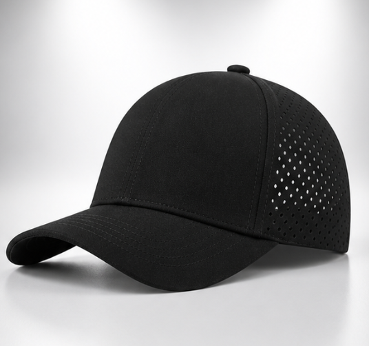 "The Caleb" Quick Dry Mesh Curved Snapback Baseball Cap - AGEMBRAND® 