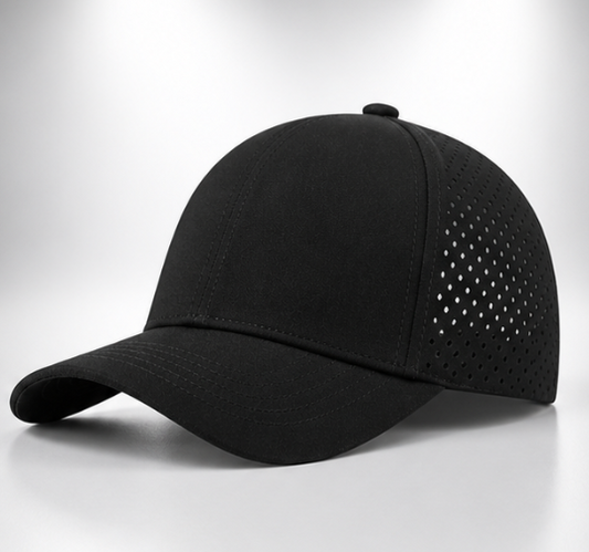 "The Caleb" Quick Dry Mesh Curved Snapback Baseball Cap - AGEMBRAND® 