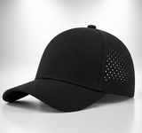"The Caleb" Quick Dry Mesh Curved Snapback Baseball Cap - AGEMBRAND® 