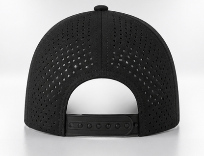 "The Caleb" Quick Dry Mesh Curved Snapback Baseball Cap - AGEMBRAND® 